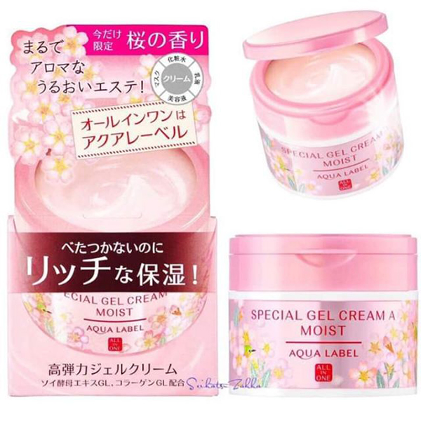 Kem dưỡng da Shiseido Aqualabel 5 trong 1 Special Gel Cream Moist 90g