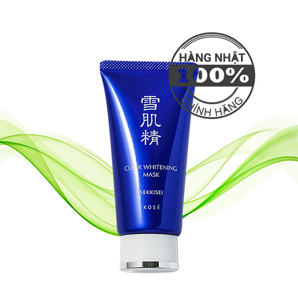 Kem tẩy tế bào chết Kose Clear Whitening Mask 75ml