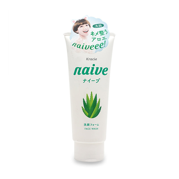 Sữa rửa mặt lô hội Naive Nhật Bản 130g