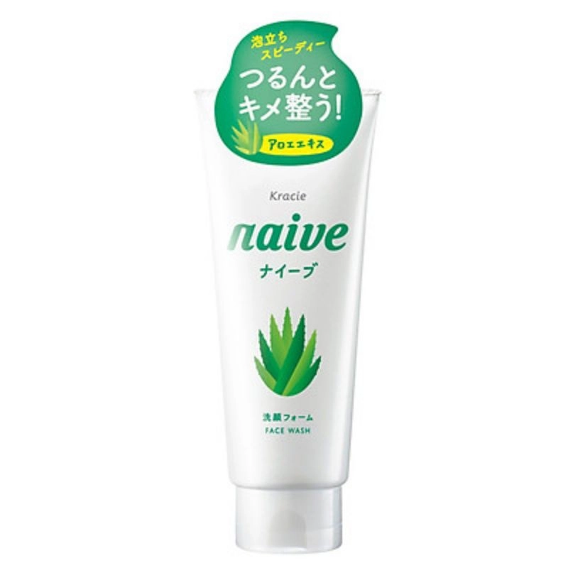 Sữa rửa mặt lô hội Naive Nhật Bản 130g